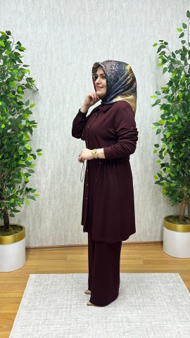DÜNYA İPEK OYSHO TAKIM BORDO