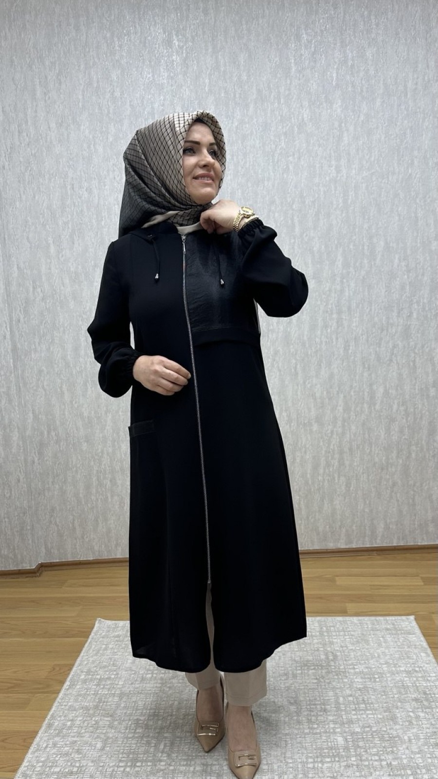 TGS TÜL DETAYLI LİNDA KAP SİYAH TGS TÜL DETAYLI LİNDA KAP SİYAH