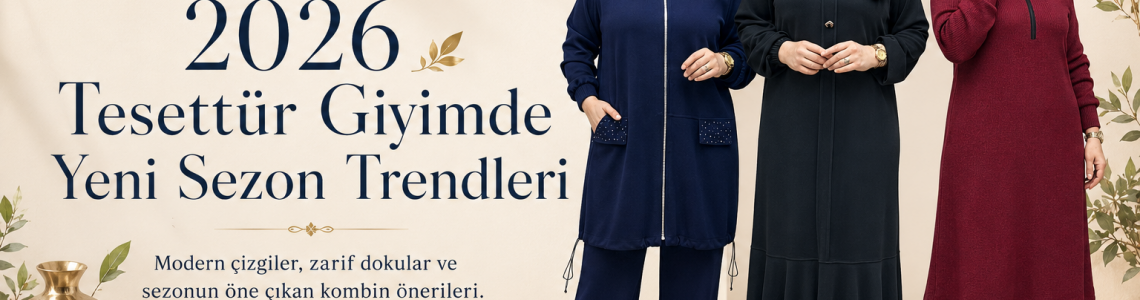 2026 Tesettür Giyimde Yeni Sezon Trendleri