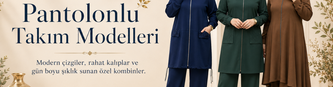 Pantolonlu Takım Modelleri ile Günlük Şıklık