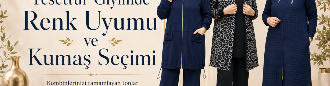 Tesettür Giyimde Renk Uyumu ve Kumaş Seçimi