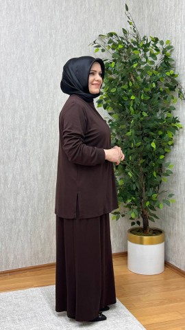 GÜNEŞ ETEKLİ BELİZ TAKIM KAHVE
