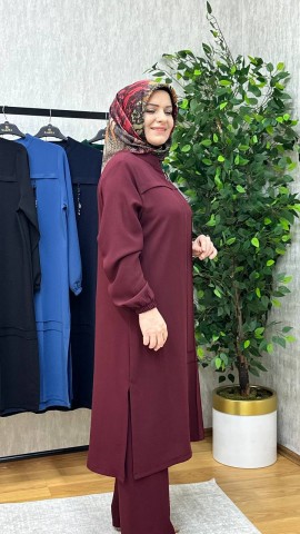 MERVE PANTOLONLU KREP TAKIM BORDO