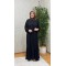 EDİS İTHAL KREP  ELBİSE SİYAH