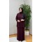GÜNEŞ ETEKLİ BELİZ TAKIM BORDO